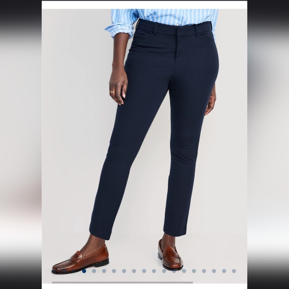 Old Navy Pixie High Waisted Pixie Skinny Ankle Pants | Size 0 Petite - Picture 3 of 11